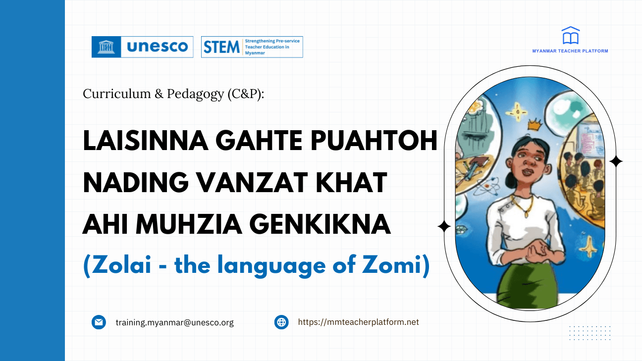 LAISINNA GAHTE PUAHTOH NADING VANZAT KHAT AHI MUHZIA GENKIKNA  (Zolai- the language of Zomi)