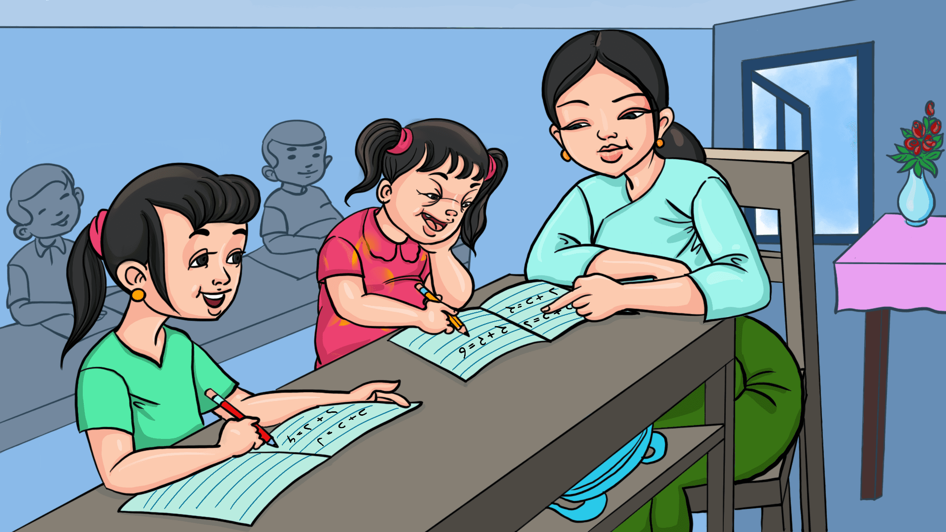 မော်ဂျူး၃-ဉာဏ်ရည် မသန်စွမ်းကလေးများအားလူတိုင်းအကျုံးဝင်နည်းဖြင့်လေ့ကျင့်သင်ကြားပေးခြင်းအွန်လိုင်းသင်ခန်းစာ