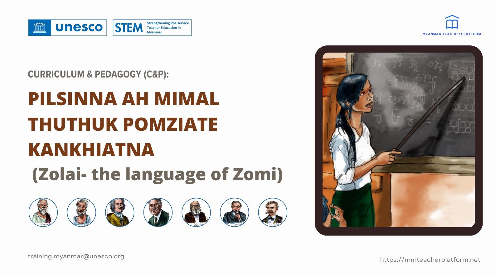 PILSINNA AH MIMAL THUTHUK POMZIATE KANKHIATNA (Zolai- the language of Zomi)