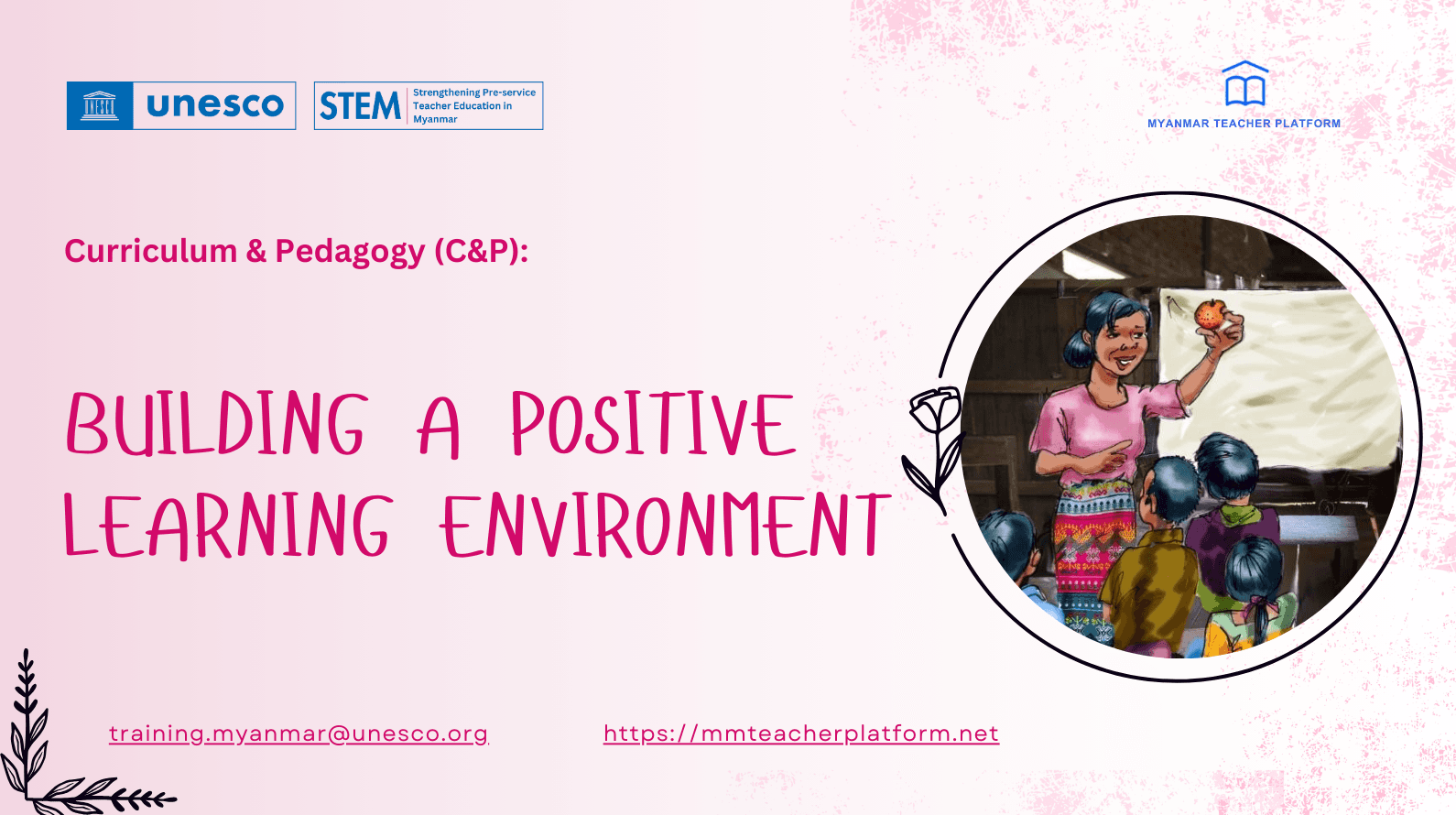 Building a Positive Learning Environment