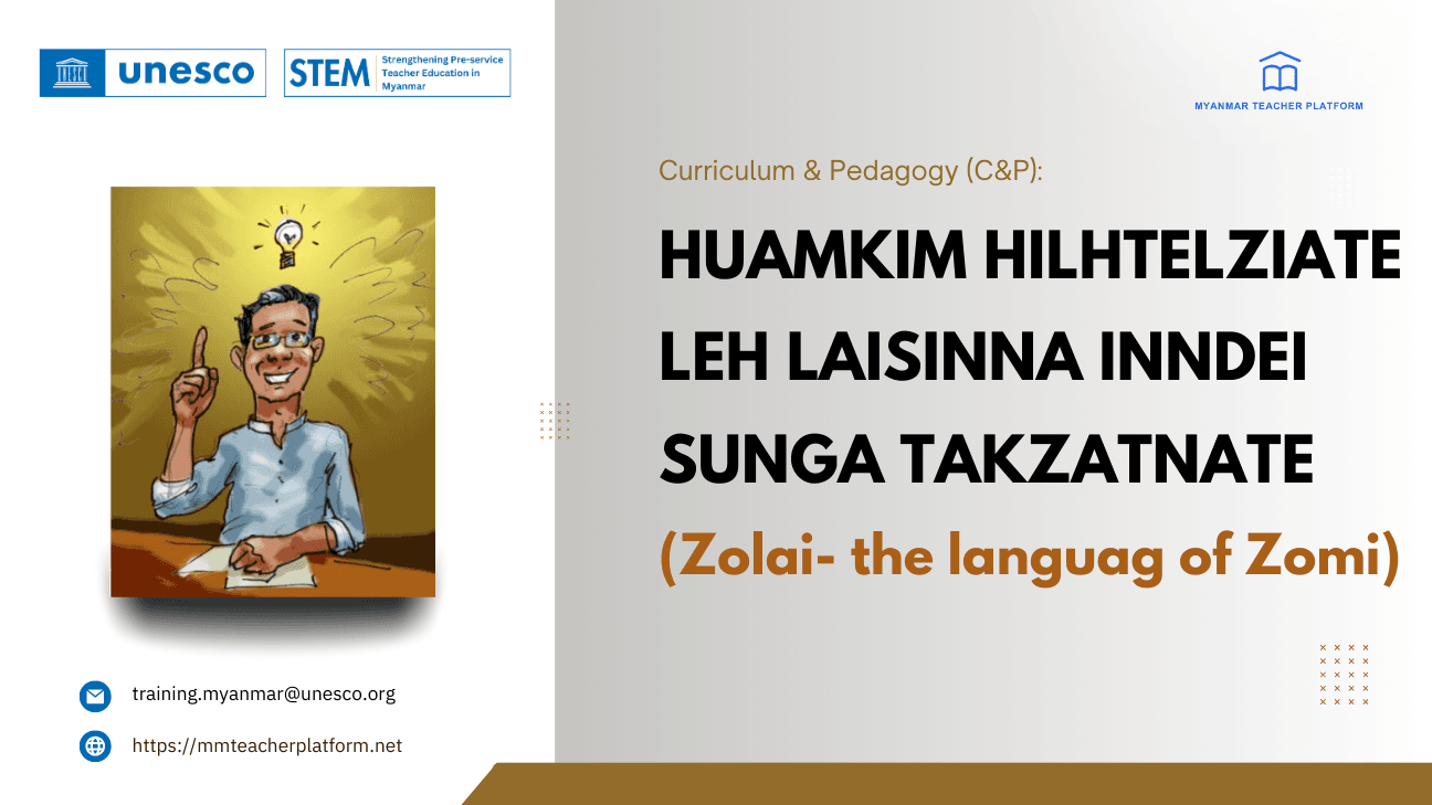 Huamkim Hilhtelziate leh Laisinna Inndei sunga Takzatnate (Zolai- the language of Zomi)