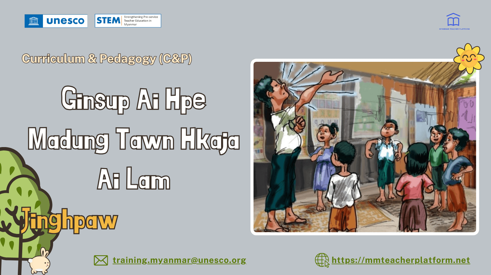 Ginsup ai hpe madung tawn hkaja ai lam (Jinghpaw)