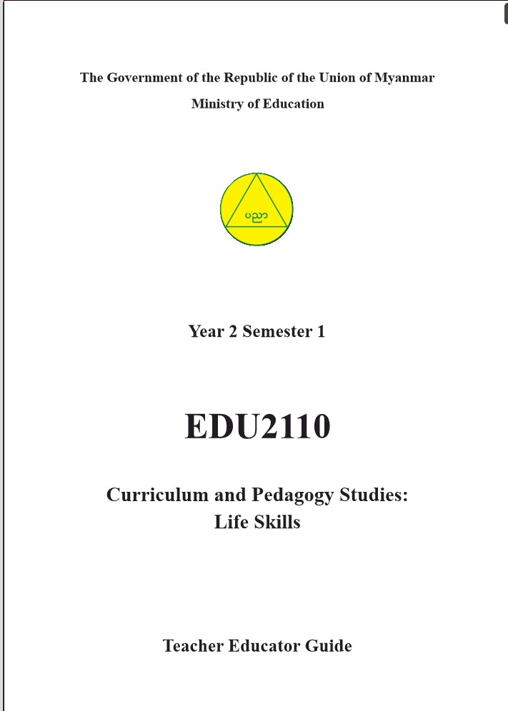 EDC Year 2 Semester 1 Life Skill Teacher Educator Guide (English version)