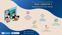 <p>Pre-service Teacher Education Programme: Year 1 Semester 2 E-Learning Course for Teacher Educators<br></p>