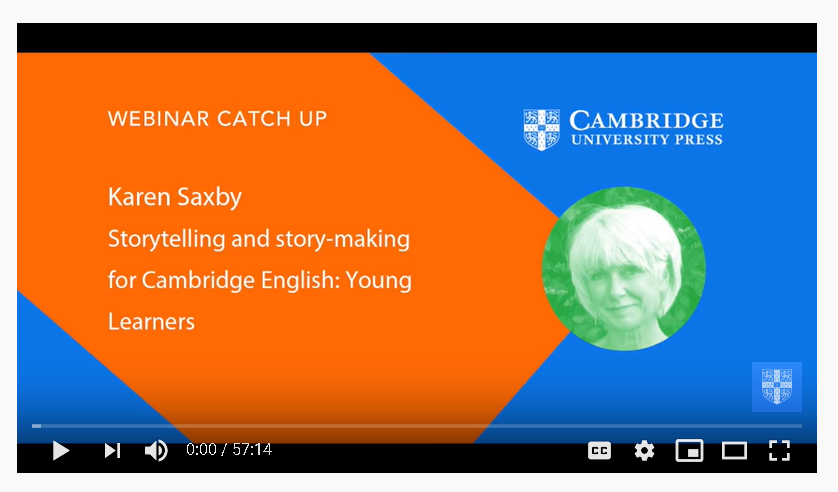 Storytelling and story-writing for Cambridge English: Young Learners