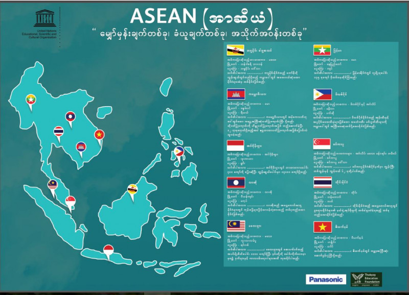 ESD Poster/ပိုစတာ ASEAN