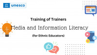 <p><span style="font-size: 36px;">Training of Trainers on Media and Information Literacy (for Ethnic Educators)</span><span style="font-size: 24px;">﻿</span><br></p>