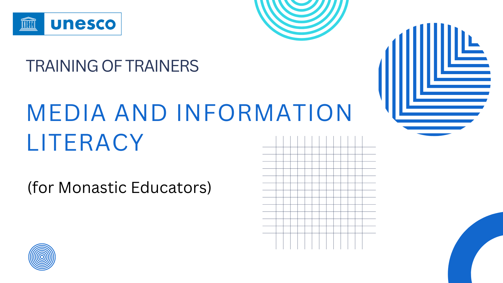 Training of Trainers on Media and Information Literacy (for Monastic Educators)